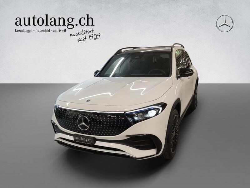 Weiss Gebraucht 2023 Mercedes EQB350 AMG line SUV | CHF 71’200 - Bild 1/4