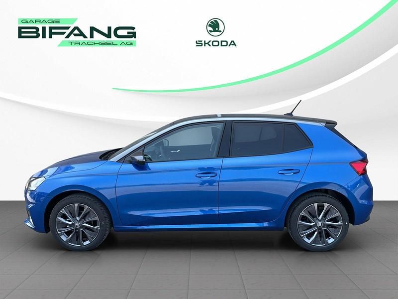 Neu Skoda Fabia Selection 95 PS (69 kW) 2025 Blau Kleinwagen