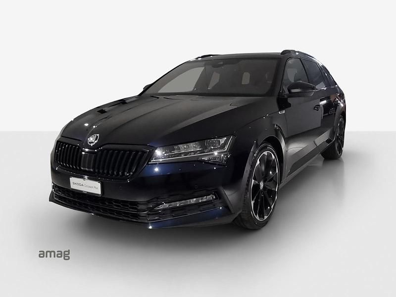 Gebraucht Skoda Superb SportLine 190 PS (139 kW) 2019 Crystal schwarz, metallic Kombi