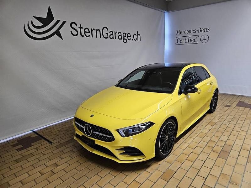 Gebraucht Mercedes A250 AMG line 224 PS (164 kW) 2021 Gelb Limousine