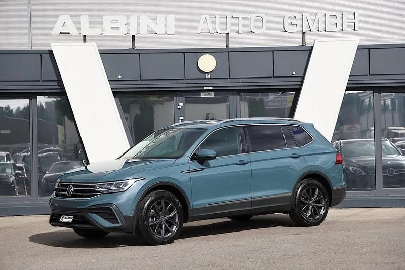 Blau Gebraucht 2025 VW Tiguan Allspace Life SUV | CHF 33’400 (Guter Preis) - Bild 1/4