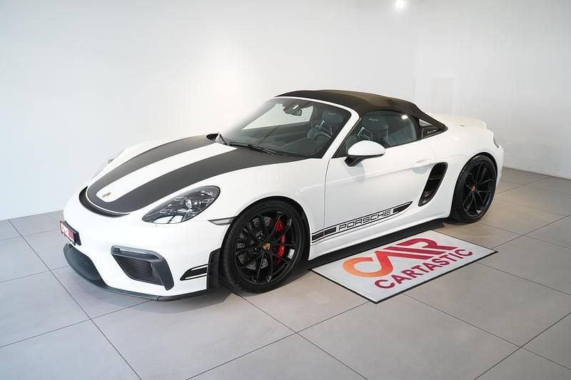 Weiss Gebraucht 2019 Porsche 718 Boxster Cabrio | CHF 99’890 (Fairer Preis) - Bild 1/4