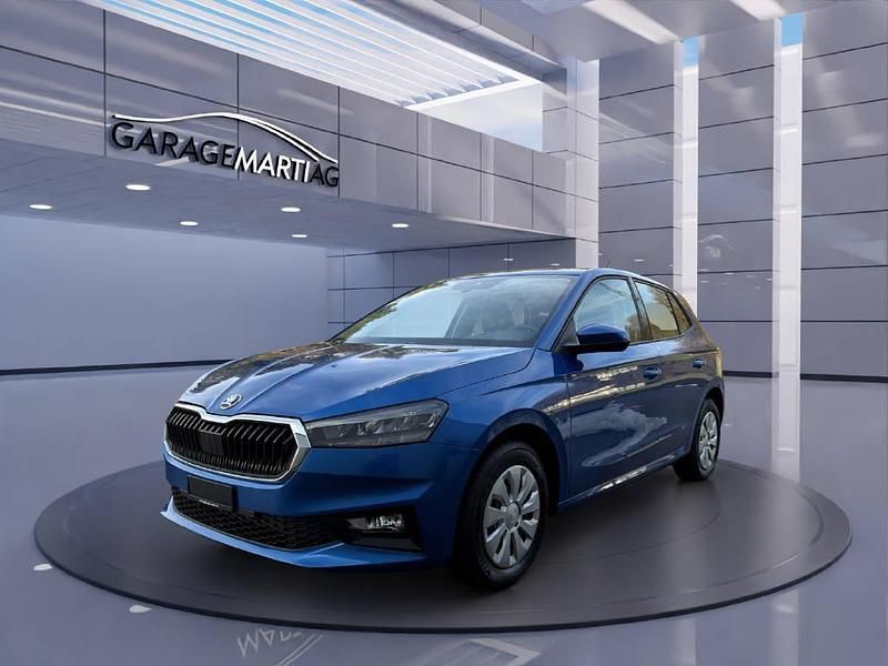 Neu Skoda Fabia Selection 116 PS (85 kW) 2025 Blau Limousine