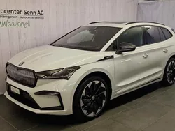 Weiss Gebraucht 2023 Skoda Enyaq iV SportLine SUV | CHF 48’960 (Etwas zu teuer)
