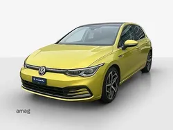 Jaune chaux métallisée Gebraucht 2020 VW Golf VII Style Limousine | CHF 24’990 (Fairer Preis)