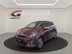 Violett Gebraucht 2018 Peugeot 108 Allure Top Kleinwagen | CHF 9’800