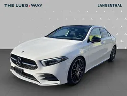 Weiss Gebraucht 2021 Mercedes A250 AMG line Limousine | CHF 32’500 (Fairer Preis)