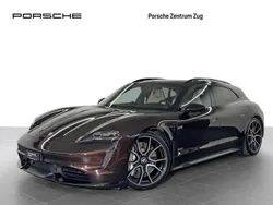 Braun Gebraucht 2023 Porsche Taycan Turbo Sport Turismo Limousine | CHF 113’500 (Teuer)