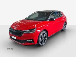 Rouge velvet, met. s/toit noir Gebraucht 2024 Skoda Fabia Monte Carlo Limousine | CHF 24’990 (Guter Preis)