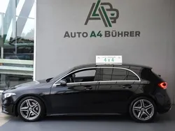 Schwarz Gebraucht 2019 Mercedes A220 AMG line Limousine | CHF 29’995 (Fairer Preis)