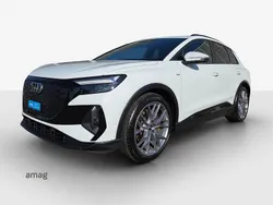 Gletscherweiss metallic Gebraucht 2022 Audi Q4 e-tron Basis SUV | CHF 36’900 (Guter Preis)