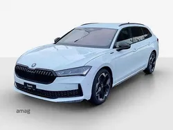 Purity weiss, uni Neu 2025 Skoda Superb SportLine Kombi | CHF 63’400 (Guter Preis)