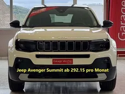 Neu 2025 Jeep Avenger Summit SUV | CHF 30’990 (Guter Preis)