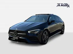 Schwarz Gebraucht 2023 Mercedes CLA200 Shooting Brake AMG line Kombi | CHF 48’500 (Fairer Preis)