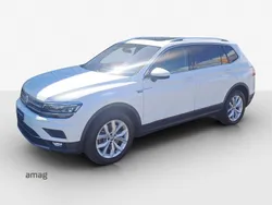 Pure white uni Gebraucht 2019 VW Tiguan Allspace Highline SUV | CHF 27’180 (Guter Preis)
