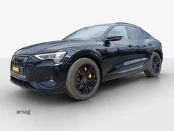 Mythosschwarz metallic Gebraucht 2022 Audi e-tron Sportback Black Edition SUV | CHF 44’000 (Superpreis)
