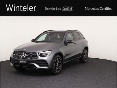 Grau Gebraucht 2022 Mercedes GLC300e AMG line SUV | CHF 51’500 (Teuer)