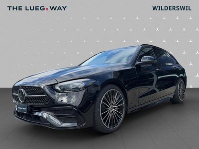 Schwarz Gebraucht 2024 Mercedes C200 AMG line Kombi | CHF 66’900