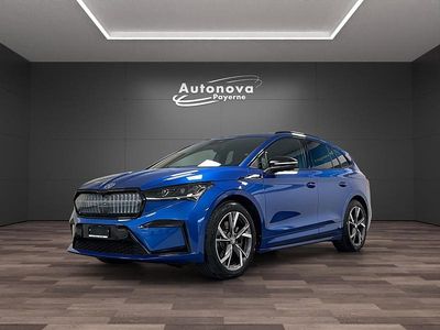 Blau Gebraucht 2023 Skoda Enyaq iV SportLine SUV | CHF 36’500 (Fairer Preis)