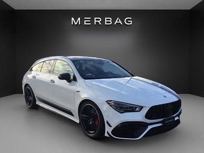 Weiss Gebraucht 2022 Mercedes CLA45 AMG Shooting Brake AMG Kombi | CHF 52’500 (Superpreis)