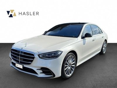 Weiss Gebraucht 2023 Mercedes S580 AMG line Limousine | CHF 122’900
