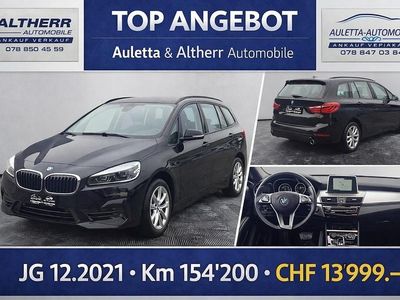 Gebraucht BMW 218 Gran Tourer Sport Line 150 PS (110 kW) 2021 Van / Kleinbus