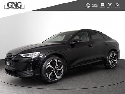 Schwarz Gebraucht 2022 Audi e-tron Black Edition SUV | CHF 51’900