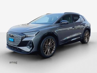 Gebraucht Audi Q4 e-tron Basis 219 kW (299 PS) 2021 Taifungrau metallic SUV