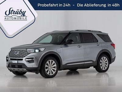 Grau Gebraucht 2022 Ford Explorer Hybrid Platinum SUV | CHF 49’800 (Guter Preis)