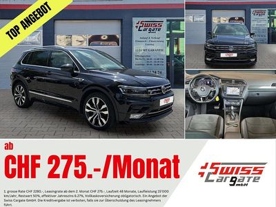 Gebraucht 2017 VW Tiguan R-line SUV | CHF 21’800 (Etwas zu teuer)