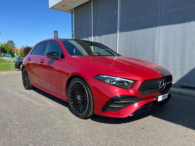 Rot Neu 2025 Mercedes A220 AMG line Limousine | CHF 57’900