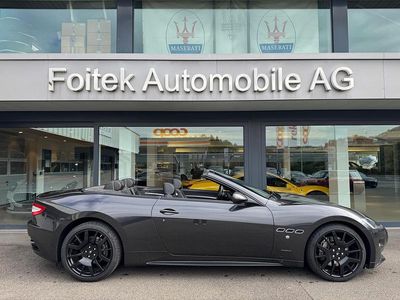 Gebraucht Maserati GranCabrio 450 PS (330 kW) 2012 Anthrazit Cabrio