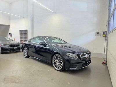 Gebraucht Mercedes E400 AMG line 333 PS (244 kW) 2018 Grün Coupé