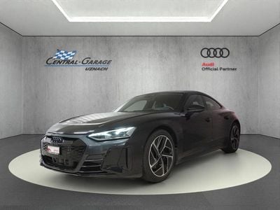 Schwarz Gebraucht 2022 Audi e-tron GT quattro Ambiente Limousine | CHF 50’900 (Superpreis)