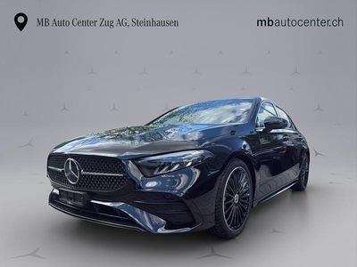 Schwarz Gebraucht 2025 Mercedes A200 AMG line Limousine | CHF 45’800