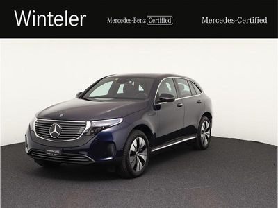 Blau Gebraucht 2022 Mercedes EQC400 SUV | CHF 54’900