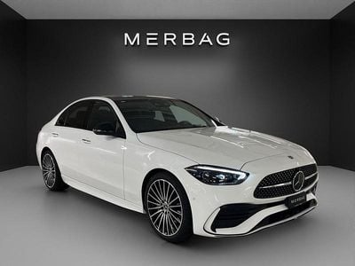 Weiss Neu 2025 Mercedes C300e Limousine | CHF 78’700 (Fairer Preis)