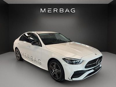Weiss Gebraucht 2024 Mercedes C300e AMG line Limousine | CHF 51’000 (Superpreis)