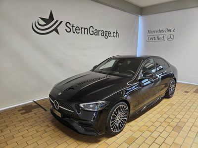 Schwarz Neu 2025 Mercedes C220 AMG line Limousine | CHF 78’000