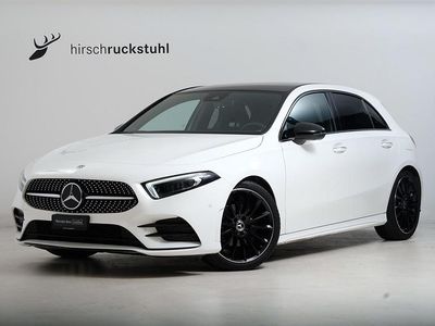 Weiss Gebraucht 2021 Mercedes A180 AMG line Limousine | CHF 29’900 (Etwas zu teuer)
