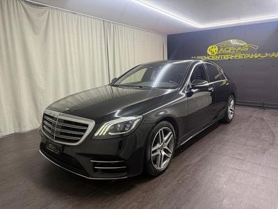 Schwarz Gebraucht 2018 Mercedes S560 AMG line Limousine | CHF 46’999