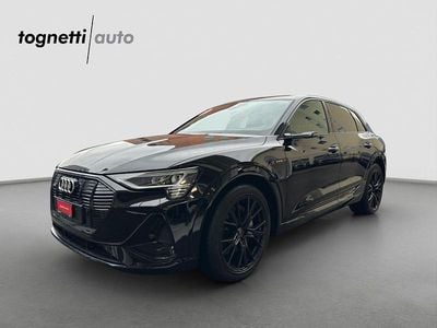 Schwarz Gebraucht 2022 Audi e-tron Black Edition SUV | CHF 45’900 (Etwas zu teuer)