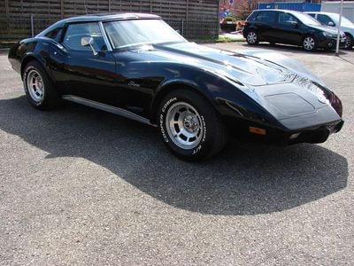 Schwarz Gebraucht 1976 Chevrolet Corvette Coupé | CHF 32’800