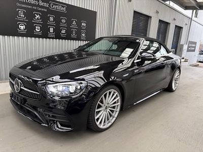 Schwarz Gebraucht 2023 Mercedes E200 AMG line Cabrio | CHF 58’800 (Etwas zu teuer)
