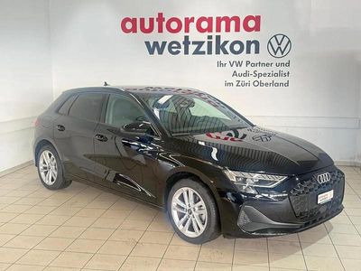 Schwarz Gebraucht 2025 Audi A3 Sportback e-tron Attraction Kleinwagen | CHF 32’730 (Fairer Preis)