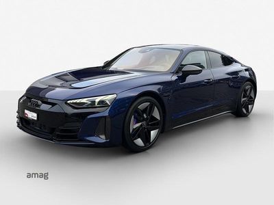 Individuallackierung/navarrablau met. Gebraucht 2021 Audi e-tron GT quattro Ambiente Limousine | CHF 67’990 (Teuer)