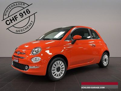 Orange Neu 2025 Fiat 500C Lounge Cabrio | CHF 22’490 (Etwas zu teuer)