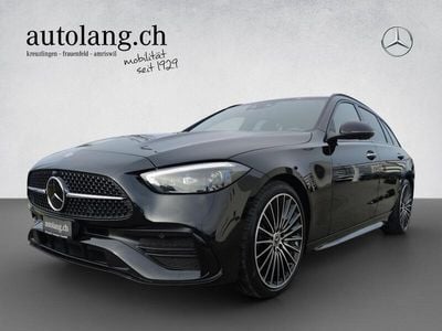 Schwarz Gebraucht 2024 Mercedes C220 AMG line Kombi | CHF 70’300