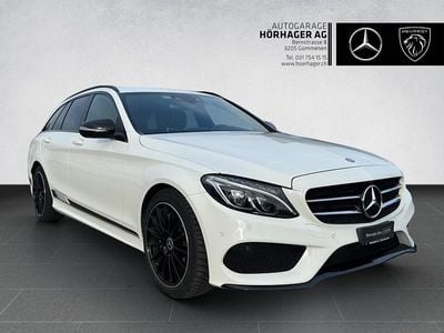 Weiss Gebraucht 2017 Mercedes C300 AMG line Kombi | CHF 24’500 (Fairer Preis)