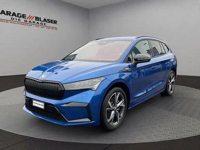 Blau Gebraucht 2025 Skoda Enyaq iV SportLine SUV | CHF 42’850 (Fairer Preis)